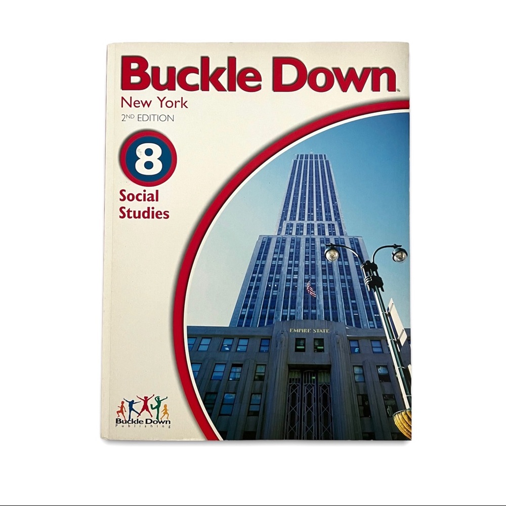 Buckle Down New York Social Studies Level 8 Second Edition Paperback Book